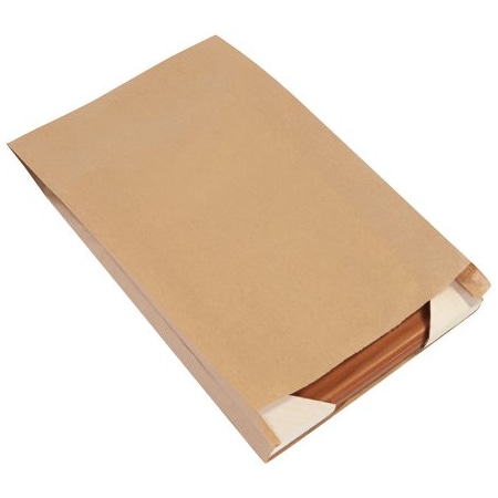 Bsc Preferred 12 x 3 x 18'' Kraft Gusseted Merchandise Bags, 500PK BUY00017984
